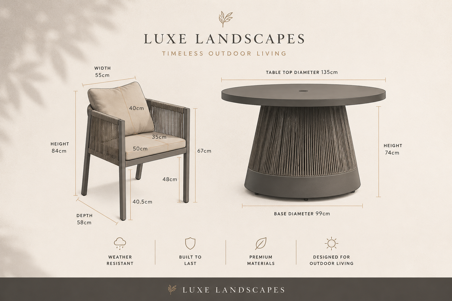 The Riviera Dining Set